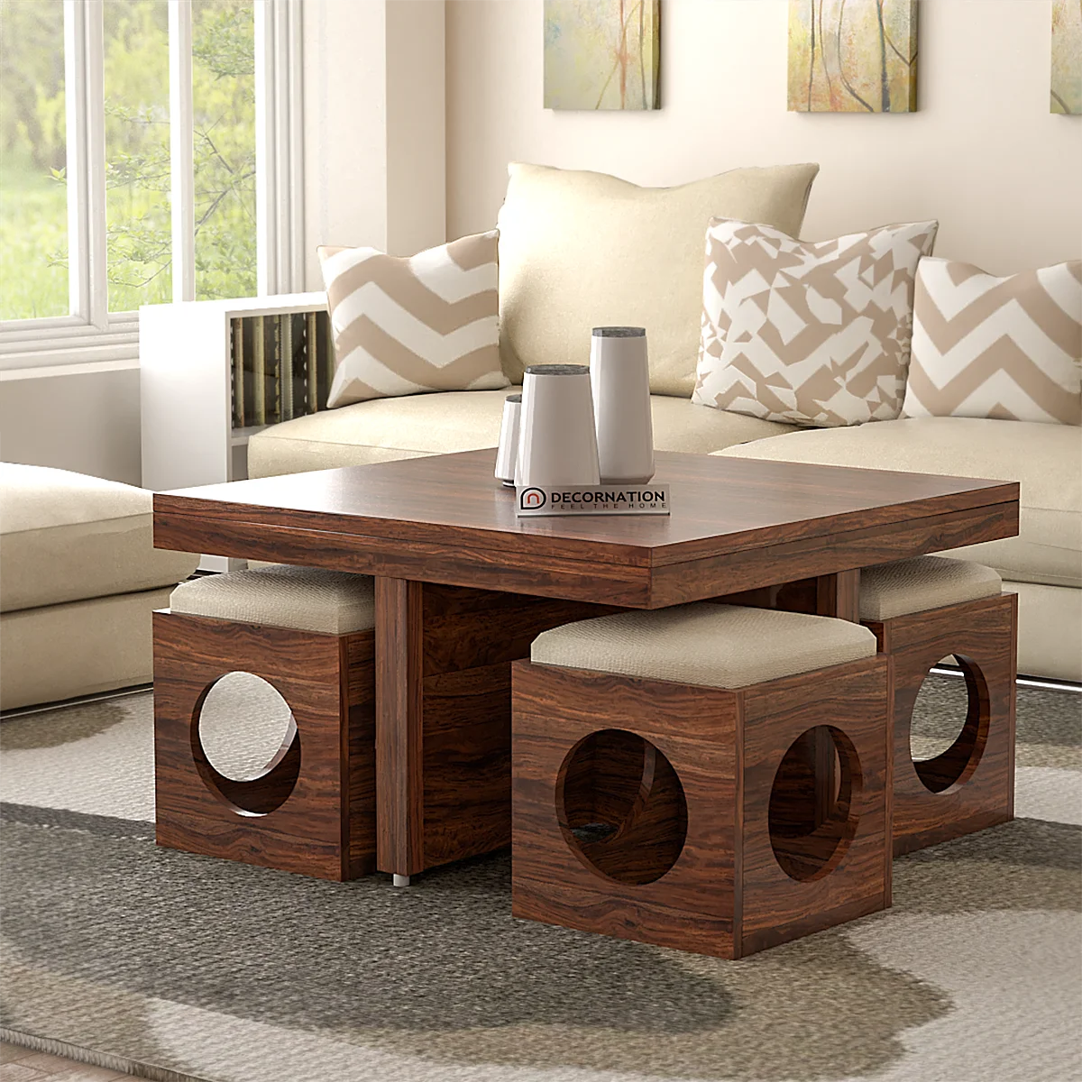 Wooden Coffee Table1